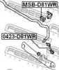 MITSUBISHI 4056A157 Stabiliser Mounting